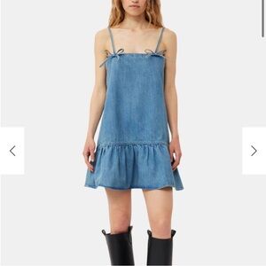 Ganni Denim Mini Dress